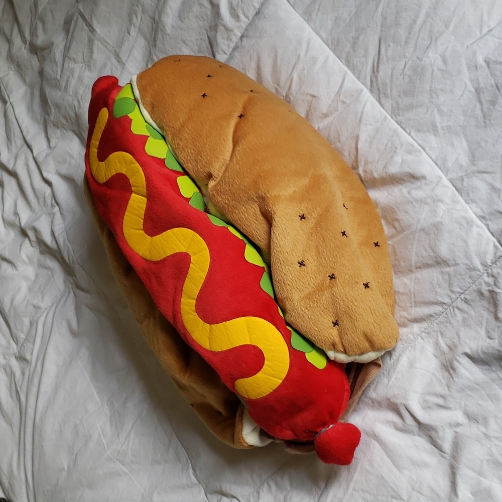 Hotdog Halloween Dog Costume - Medium